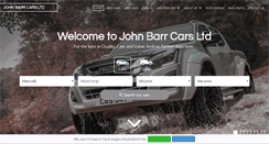 Desktop Screenshot of johnbarrcars.co.uk